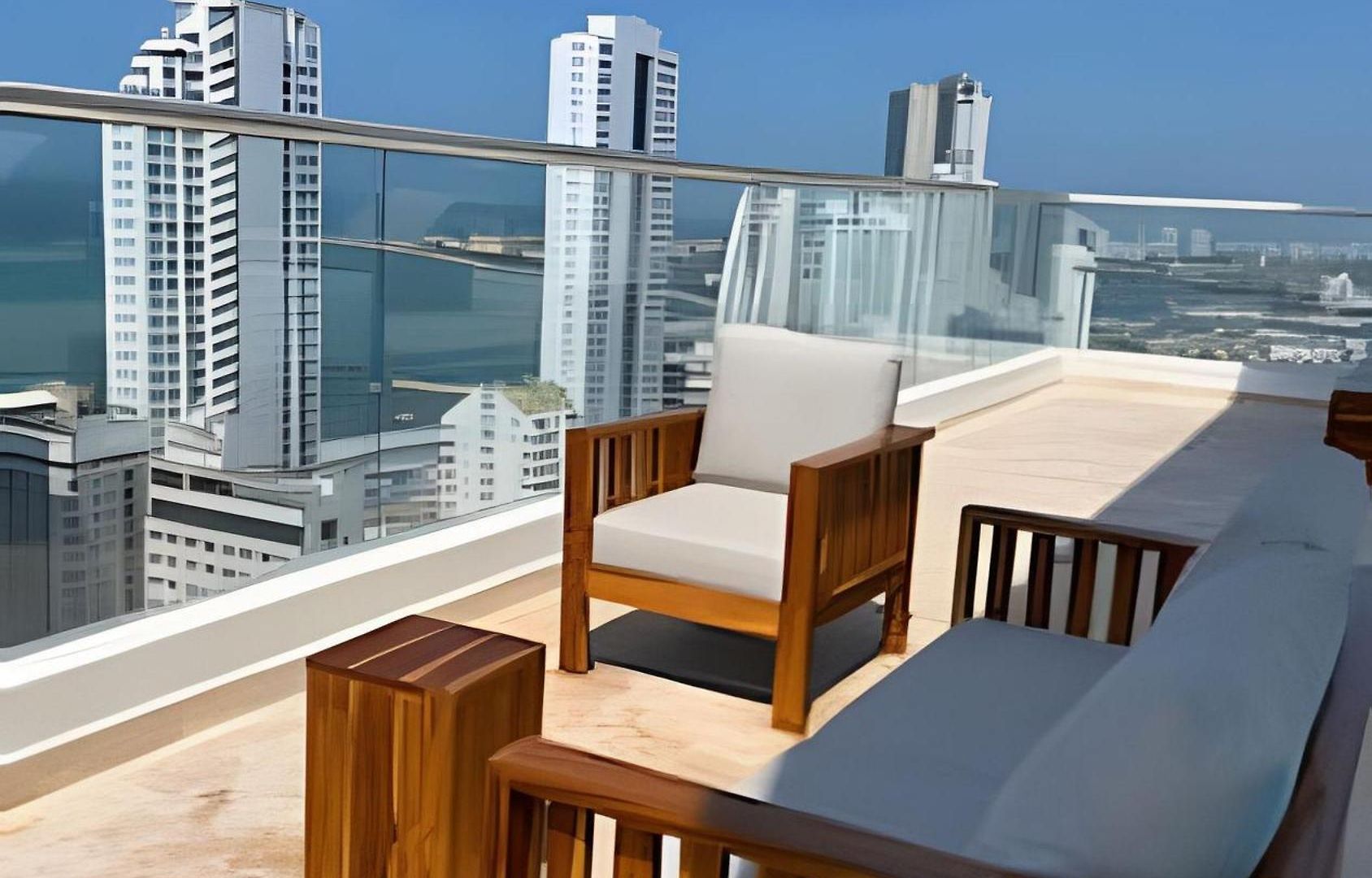 Bay View Duplex In Bocagrande Apartamento